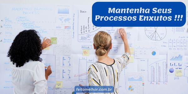 FeitoMelhor.com - Mantenha os Seus Processos Enxutos